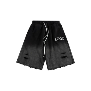 Trend Zip Jacket Shorts Solid Quick Dry Vintage Streetwear Casual Matching Tracksuit 100% Nylon <b>Canvas</b> Elastic Waist Front new - Product Image 4