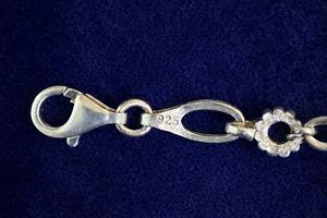 Moissanite Real 925 <b>Sterling</b> <b>Silver</b> Yellow Rose Gold Plated Love match Dual <b>Heart</b> Tennis <b>Bracelet</b> Gift Everyday Wear Jewelry - Product Image 2