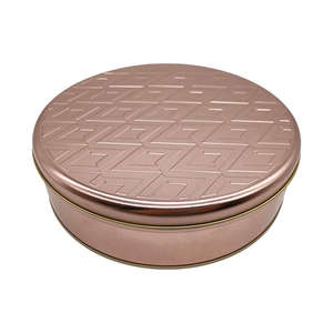 Boîte en étain décorative de qualité alimentaire, personnalisée, pour biscuits, bonbons, chocolat, aliments pour animaux, vente en gros - Product Image 3