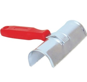 Horse Grooming Comb Equine Curry Brush Pet Coat Shedding Cleaning <b>Massage</b> Stable Care Equipment Durable Rubber Equine Curry Comb - Product Image 1