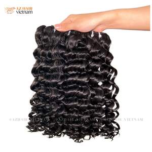 Tendencia 2026: Cabello Humano Remy Ondulado Profundo, Color Natural, Para Peinados Sin Costuras, Gran Stock, 100% Cabello Vietnamita Virgen - Product Image 6