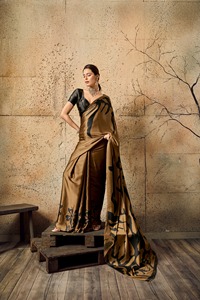 Saris de Algodón Estampados de Moda para Mujer, Colección de Diseñador con Estilo Elegante y Comodidad Premium para Todas las Ocasiones - Product Image 1