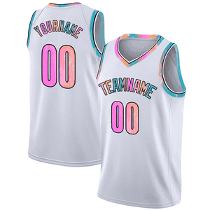 Maillots de basket-ball pour adultes de haute qualité à prix de gros, personnalisables, en tissu mesh 100% polyester, grandes tailles, séchage rapide, respirants, unisexes - Product Image 2