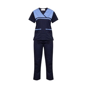 Wholesale Ryan Fabric <b>Nursing</b> <b>Scrubs</b> Sets Short Sleeves Low Price Medical Uniforms for - Product Image 3