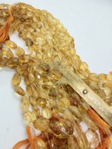 Cuentas de Citrino Facetado en Forma de Pepita, Proveedor y Fabricante de Gemas, Venta al por Mayor de Hermosas Cuentas Doradas para la Fabricación de Joyas - Product Image 4