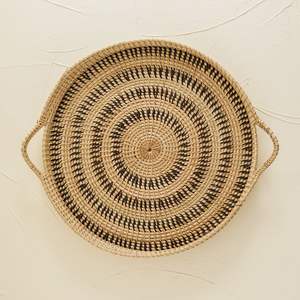 ถาดตกแต่ง, ถาดวางกลางโต๊ะ, ถาดเสิร์ฟแบบออตโตมัน, ถาดเสิร์ฟปิกนิก, ถาดเสิร์ฟงานเลี้ยง, ตะกร้าเสิร์ฟ - Product Image 1