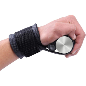 Power <b>Straps</b> Non-Slip Wrist Support <b>for</b> Deadlifts Power <b>Straps</b> <b>Lifting</b> Body New Arrival Standard Power <b>Straps</b> Black Neoprene - Product Image 3