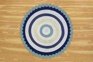 Tapis de sol en fibre de jute 100% naturelle et biodégradable, vente en gros pour salon et chambre - Product Image 4