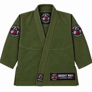 ชุดยิวยิตสูบราซิล Pearl Weave Comfortable 2027 รุ่น BJJ GI สไตล์คิโมโน คุณภาพสูง ปักโลโก้ ยูนิเซ็กซ์ - Product Image 2