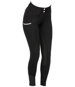 Pantalon d'équitation extensible 4 directions de haute qualité, leggings, collants, vêtements d'équitation en tissu technique au toucher doux - Product Image 1