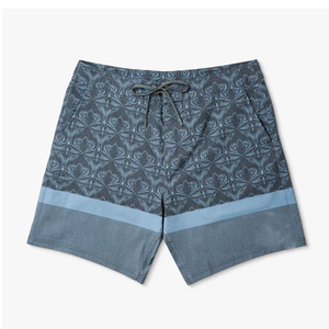 Shorts de bain pour hommes de haute qualité, en toile, séchage rapide, pour la pêche, taille mi-haute, style décontracté, respirant, avec cordon de serrage - Product Image 1