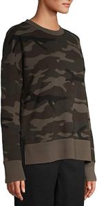 Ladies Casual Streetwear Fashion Outerwear Clothing Pullover Crewneck Camouflage Printed Sweatshirt for <b>Women</b> - Product Image 3