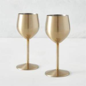 Luxury Gold Metal Martini Glass Brass Wine Goblet Fluted Champagne Coupe Cocktail Glass for Bar Hotel Wedding Party <b>Table</b> Decor - Product Image 4