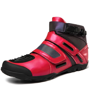 Botas Profesionales para Motocicleta, Botas de Motocross, Botas Impermeables para Motociclistas, Protección para el Tobillo, Zapatos de Moto - Product Image 1