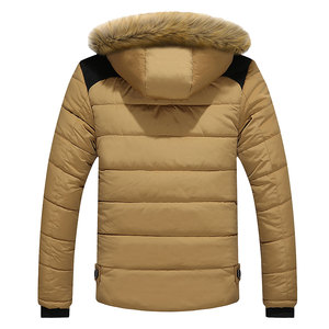 Vente en gros Nouvelle collection Hiver Veste Parka Homme Épaisse Chaude à Capuche en Polaire - Product Image 3