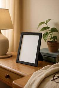 Wholesale Wooden Photo <b>Frame</b> Fluted Timber Picture Display Tabletop Portrait <b>Frame</b> Home Office Decor Wood Framing Craft Holder - Product Image 3