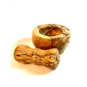 Fabulous Design Wood Mortar and Pestle Set Wooden Spice <b>Grinder</b> Eco-Friendly Kitchen <b>Herb</b> Crusher for Home Cooking - Product Image 5