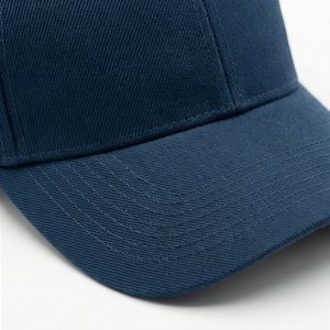 Gorra de béisbol azul marino lisa A1 al por mayor, estilo moderno para caballeros, ajuste personalizado, algodón que absorbe el sudor, alta calidad. - Product Image 4