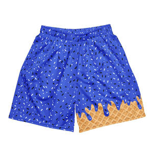 Pantalones Cortos de Baloncesto Personalizados para Hombre, Estilo Casual de Verano, Cintura Media, Secado Rápido, Transpirables, Ecológicos, de Lona - Product Image 2