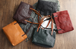 Nuevo Bolso de Mano de Cuero 100% Genuino para Mujer, Bolsos Tote - Product Image 2