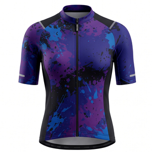 MALUZA INDUSTRIES Jersey de Ciclismo Personalizado para Hombre, Transpirable, Absorbente de Humedad, Anti-UV, Ligero, Manga Corta - Product Image 1