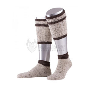 Chaussettes Bavaroises Premium Héritage Alpin – Mélange de Coton Confortable, Accessoire de Tenue Culturelle - Product Image 1