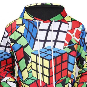 เสื้อฮู้ดดี้ผู้ชายดีไซน์ใหม่ สีสันตามสั่ง ราคาสมเหตุสมผล สไตล์สตรีทแวร์ ฮิปฮอป พิมพ์ลายแบบซับลิเมชั่น - Product Image 4