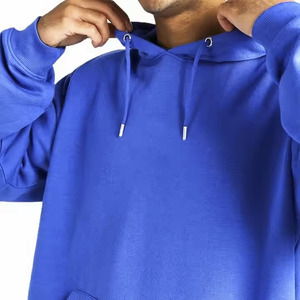 Oversized Fit Custom Logo 100% Cotton Puff Printed <b>Hoodies</b> for Men Y2K Casual Hooded Sweatshirt OEM Service - Product Image 5