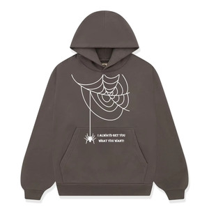 เสื้อฮู้ดผู้ชายผ้าฝ้ายฟลีซทรงปกติพิมพ์ลายดอกไม้ดีไซน์กระเป๋าเสื้อสวมใส่สบายๆในฤดูใบไม้ร่วงคุณภาพพรีเมียม - Product Image 5