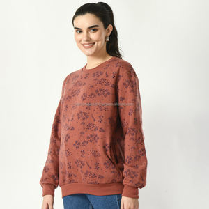 Sweat-shirt pour femme Nardon Apparel, vente chaude, haut de sport et de fitness, col montant, ample, décontracté, coupe-vent, chaud, pull-over - Product Image 4