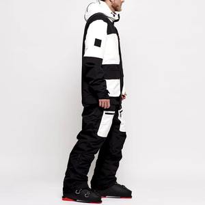 Traje de Esquí para Adultos, Cálido e Impermeable, Mono de Nieve de Una Pieza |   Sudadera con Capucha y Cremallera, Colores Personalizados, Logotipo, Precio de Fábrica, Diseño Gratuito, Maqueta - Product Image 5