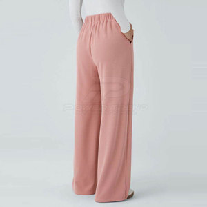 Premium Quality Women Fashion Wide Leg <b>Trouser</b> Mid Waist Wide Fit Washed Pants for Daily Wear <b>Summer</b> and Casual Outfits - Product Image 2