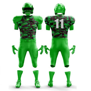 Personnalisation élégante d'un uniforme de football américain à col en V - Product Image 2