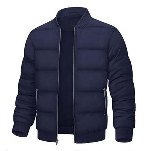 Chaqueta de Invierno Acolchada de Diseño Personalizado de Última Tendencia, Chaqueta de Hombre con Cierre Completo y Estilo Urbano Lavado, a Precios de Mayoreo - Product Image 2