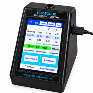 Colorimètre numérique portable RGB avec indice de protection IP32 pour la mesure de la couleur de la peinture Sensegood - Product Image 1