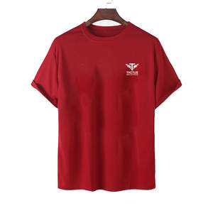 Camiseta de algodón 100% para hombre, precio económico, venta al por mayor, logotipo personalizado impreso, corte holgado, para venta en línea - Product Image 1