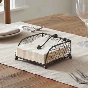 Porte-serviettes moderne en métal noir avec tirette à boule, pour table, cuisine, maison et hôtel - Product Image 5