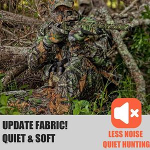 เสื้อแจ็คเก็ตพรางลายไบโอนิคกันน้ำสำหรับฤดูใบไม้ผลิและฤดูร้อน ผ้าไหมน้ำแข็ง ซิปแบบนุ่ม ยูนิเซ็กซ์ พิมพ์ลาย สำหรับล่าสัตว์ แขนยาว ขายส่ง - Product Image 3