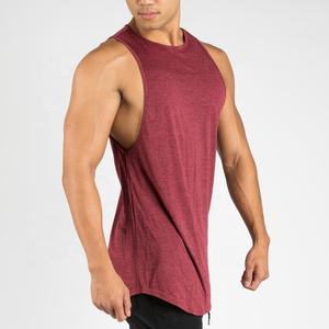 Vente en gros de vêtements de fitness d'été personnalisés pour hommes, débardeur en polyester et spandex pour musculation - Product Image 6