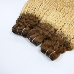 ผลิตขายตรงเด้งผมหยัก100% มนุษย์ผมหนังกำพร้าชิดเวอร์จินผม Remy - Product Image 3