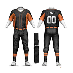 Lightweight Moisture Wicking Customized <b>Log</b> Printed Game Wear Baseball Kit High Quality Sublimation Set Baseball Kit - Product Image 5