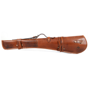 Étui de chasse en cuir souple fait main ZOLO LEATHERS SH01 33" avec sangle réglable imprimé serpent - Product Image 5