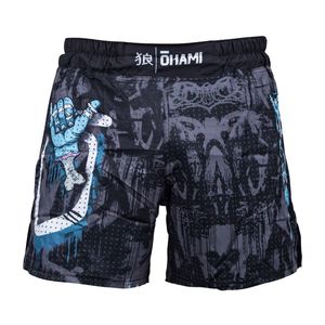Camisetas de compresión de manga corta para hombre, ajustadas, transpirables, para fitness, BJJ, MMA, con costuras tejidas. - Product Image 3