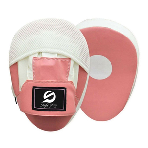 Mitaines de boxe en cuir de haute qualité, durables et respirantes, équipement d'entraînement, mitaines de focus pour la boxe - Product Image 1