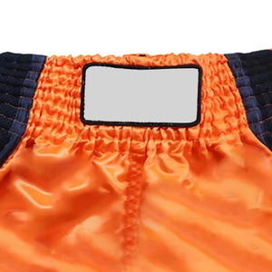 Custom Unisex Adult Training Shorts for Martial Arts 100% Silk/100% Polyester Breathable 220g Fabric Front Logo OEM Service - Product Image 3
