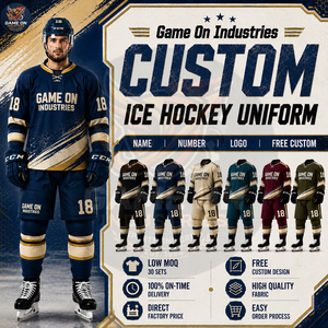 OEM Wholesale Rate Manufacturer Custom Sublimated Ice Hockey Uniform Sets New Trendy Professional Team Jersey and Pants - Product Image 6