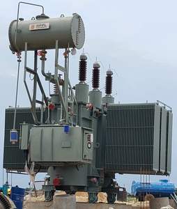 หม้อแปลงไฟฟ้า 10 MVA แรงดัน 66kV ระบายความร้อนด้วยน้ำมัน ขดลวดทองแดง มาตรฐาน IS และ IEC - Product Image 1