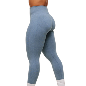 Seamless High Waist Yoga <b>Leggings</b> Women <b>Scrunch</b> <b>Butt</b> Lifting Gym Tights Breathable Performance Activewear Training <b>Leggings</b> - Product Image 3