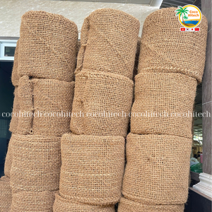 Voile d'ombrage en fibre de coco - PROMOTION DE PRIX - PROTECTION SOLAIRE DURABLE ET ÉCOLOGIQUE ANTI-UV - Product Image 2