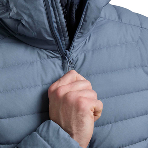 Veste matelassée pour homme, prix de gros direct usine, design confortable, épaisse, respirante, écologique, pour l'hiver. - Product Image 2